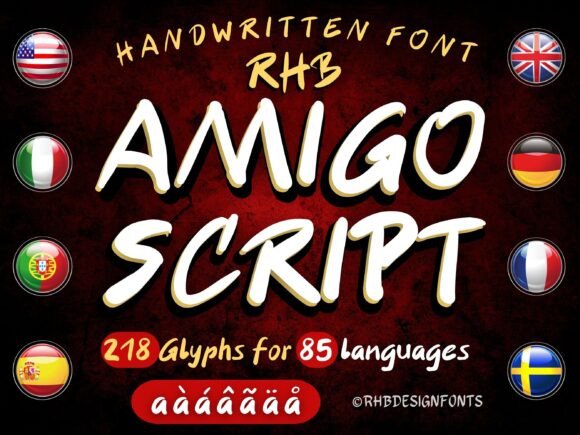 Amigo Script: The Handwritten Typeface That Elevates Small Business Branding