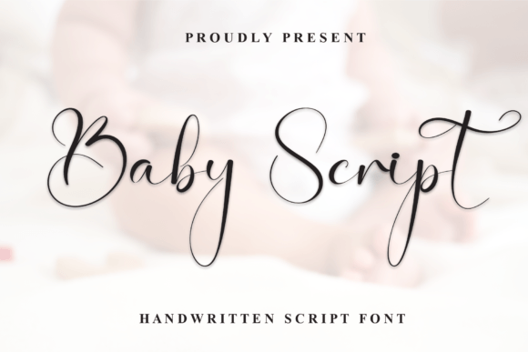 Baby Script: A Stylish Typeface for Editorial Design