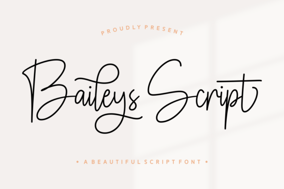 Baileys Script: A Romantic Typeface for Editorial Design