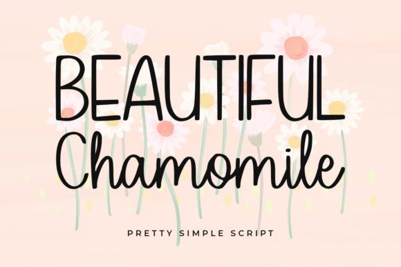 Beautiful Chamomile: A Script Typeface Review for Modern Branding
