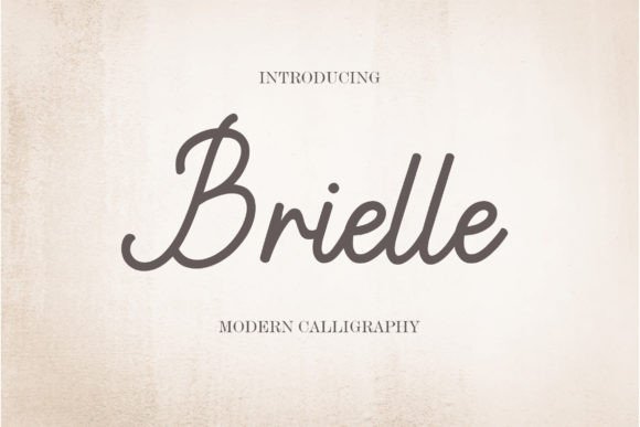 Brielle Script: The Premium Typeface for Scroll-Stopping Visuals
