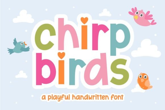 Chirp Birds Typeface: A Designer’s Take on Playful Web Typography