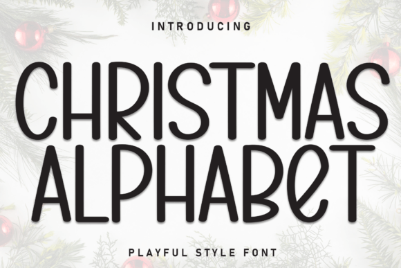 Christmas Alphabet Font: A Handwritten Typeface for Festive Campaigns