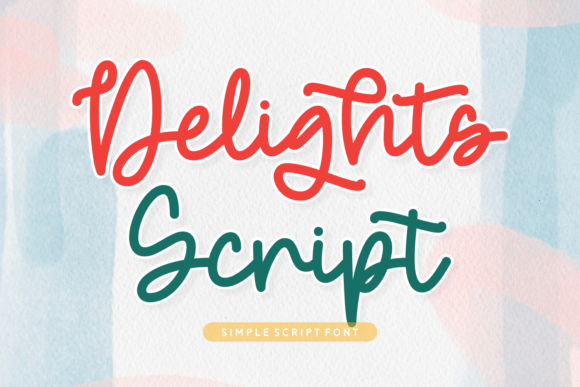 Delights Script: The Handwritten Typeface for Authentic Branding