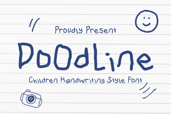 Doodline: A Playful Typeface for Editorial Design