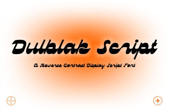 Dulblak Script: A Bold Typeface for Modern Web Design