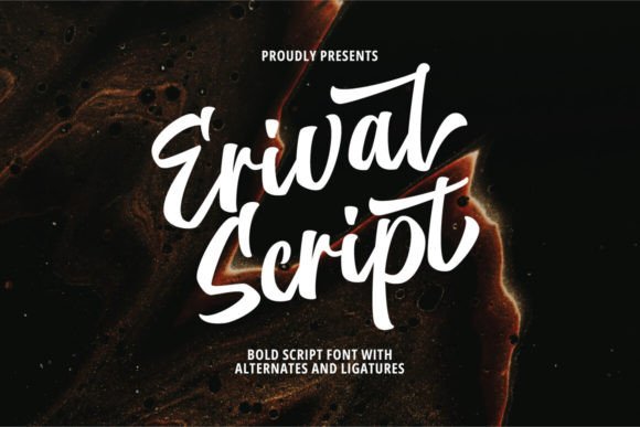 Erival Script: A Dynamic Typeface for Modern Editorial Design