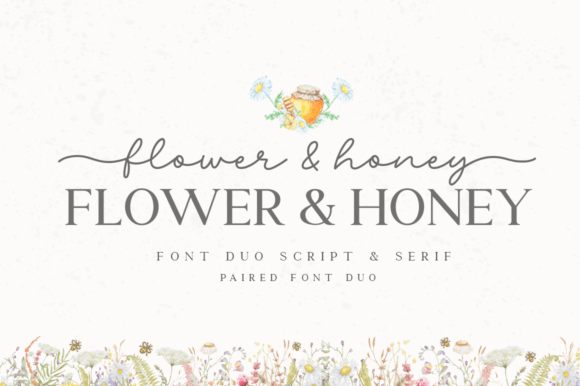 Flower Honey: The Perfect Script Font for Small Business Branding