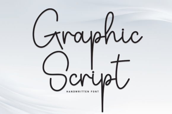 Graphic Script: The Handwritten Typeface for Editorial Elegance