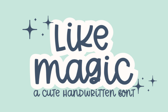 Like Magic: A Handwritten Typeface for Editorial Design