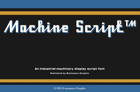 Machine Script: The Vintage Typeface That Transforms Small Business Branding