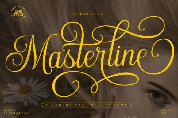 Masterline Calligraphy: The Font That Elevates Campaign Visuals
