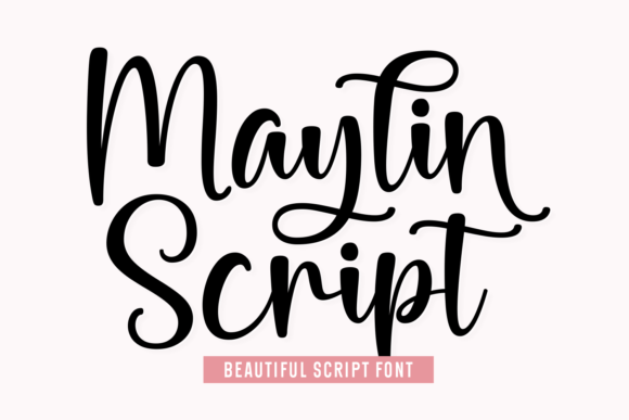 Maylin Script: A Delightful Typeface for Handmade Brands