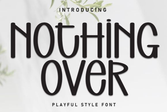 Nothing over Font: A Handwritten Typeface for Editorial Design