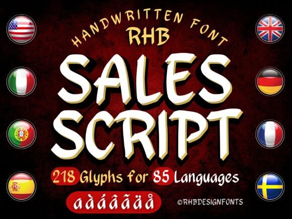 Sales Script: The Handwritten Typeface for Authentic Campaigns