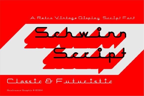 Schwinn Script: The Modern Retro Typeface for Bold Brand Identity