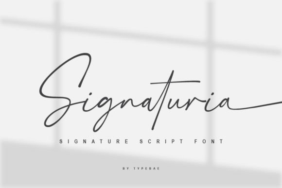 Signaturia: The Perfect Signature Font for Handmade Brands