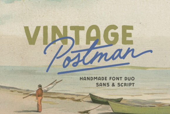 Vintage Postman: A Premium Font for Editorial Design and Brand Identity