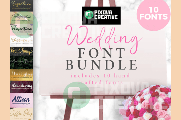 Wedding 10 Bundle: Elevating Editorial Design with Elegant Type