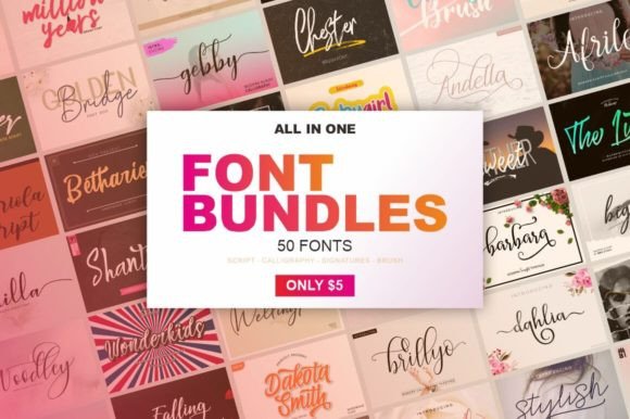 Why All in One Font Bundles is a Game-Changer for Brand Designers