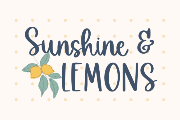 Why Sunshine Lemons Is the Perfect Handwritten Font for Modern Web Design