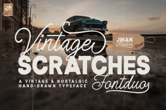Why Vintage Scratches Duo Elevates Editorial Typography